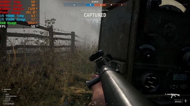 AMD 6900 XT 4K Gameplay Hell Let Loose HILL 400 ► Ultra Settings DirectX12 смотреть онлайн