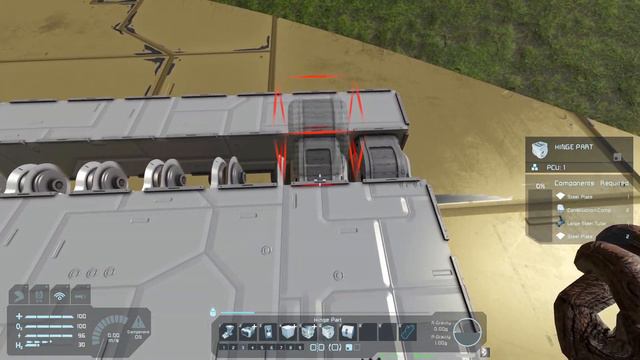 Folding Access Ramps (More Hinges!) | Space Engineers смотреть онлайн