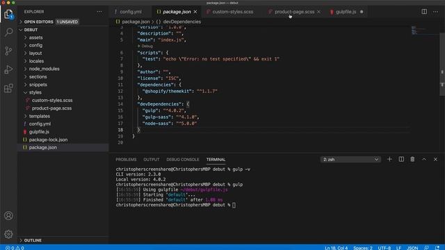 How to use SCSS with Shopify Themekit (2021) смотреть онлайн