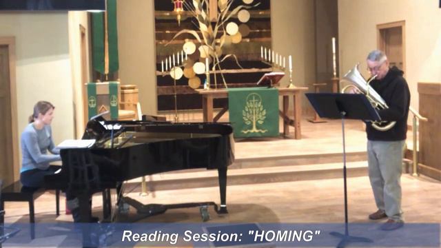 Euphonium Solo: "Homing" - Sample of My Arrangement, Transcribed from the Vocal Version of Riego смотреть онлайн