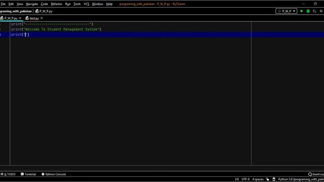 How make main window of Student management system in Python 3 Task # 1 By Programming With Pakistan смотреть онлайн