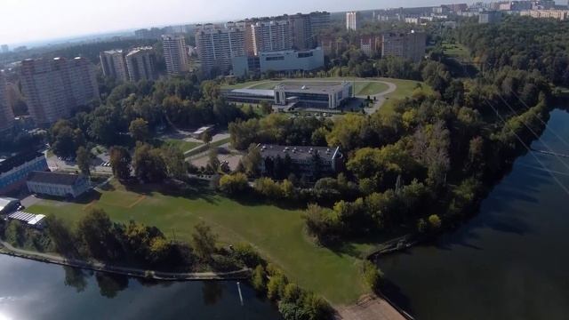 Красногорск, Павшино с высоты смотреть онлайн