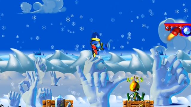 Мухоноид игра Прохождение Уровень 01-04 Планета Замороженных Рук Часть 1 смотреть онлайн