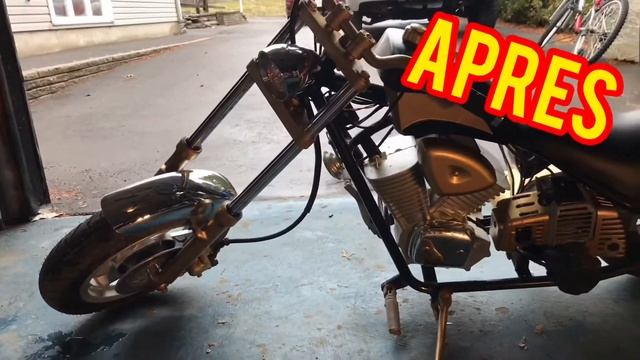 Mini chopper restauration. смотреть онлайн
