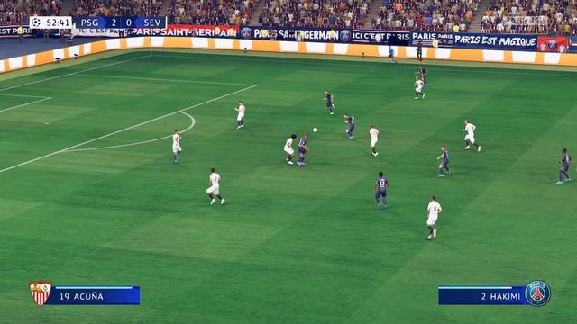 PSG Vs SEVILLA FIFA 23 MOD PS5 Realistic Gameplay & Graphics Ultimate Difficulty Career
