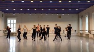 Репетиция. Джаз танец.