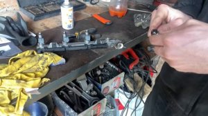 Замена уплотнительный колец на форсунках VW Golf 4 1.4