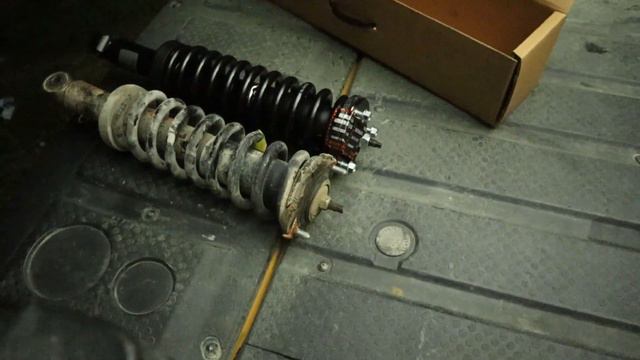 Subaru Rear Shocks Performance Mod with Lift Springs! смотреть онлайн