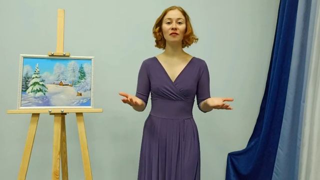 В. Я. Брюсов «Первый снег». Читает актриса Хабаровской краевой филармонии Валерия Гапонова. смотреть онлайн