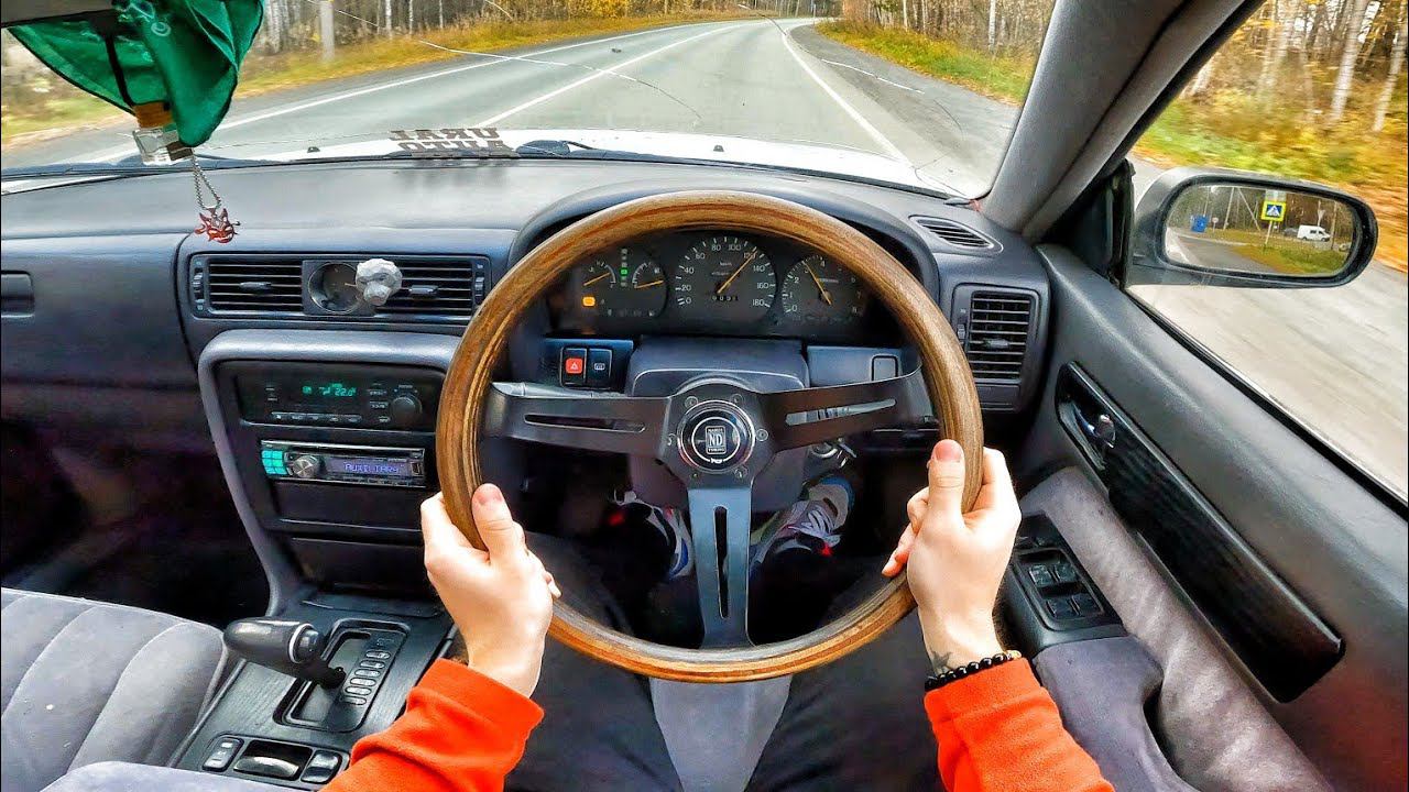 1994 Nissan Cedric Y32 2.0 AT - ТЕСТ-ДРАЙВ ОТ ПЕРВОГО ЛИЦА смотреть онлайн