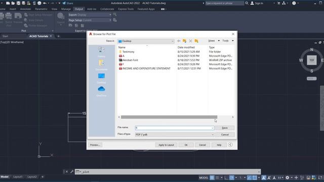 How to plot an AutoCAD drawing into a PDF file or an image смотреть онлайн