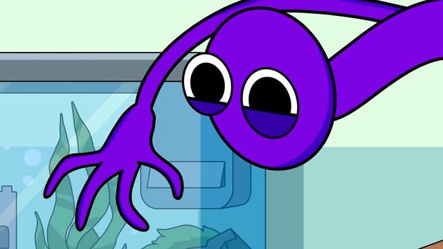 The RAINBOW FRIENDS are PETS?! (Cartoon Animation) смотреть онлайн