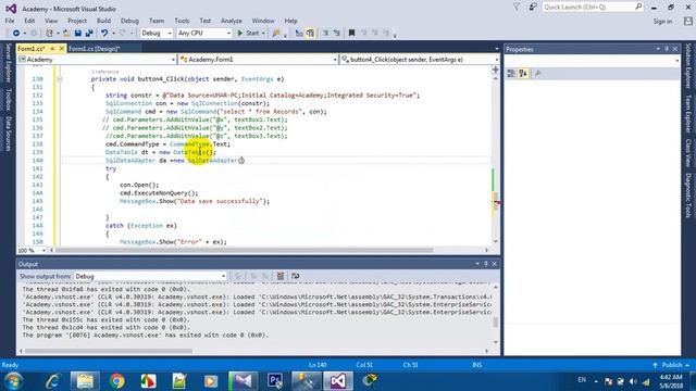 How to display data from database in Data Gridview using C# in urdu смотреть онлайн