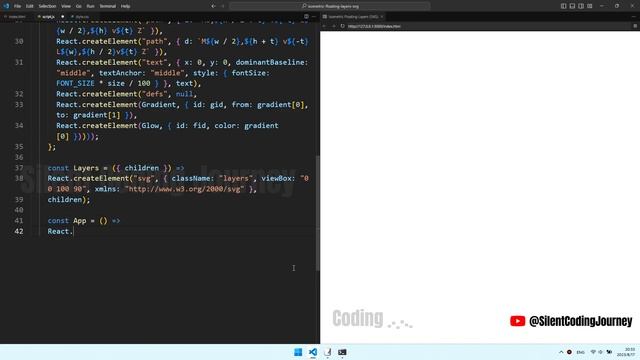 3D Glow Effect Using React & CSS & Javascript | CSS Tutorial | JavaScript Tutorial смотреть онлайн