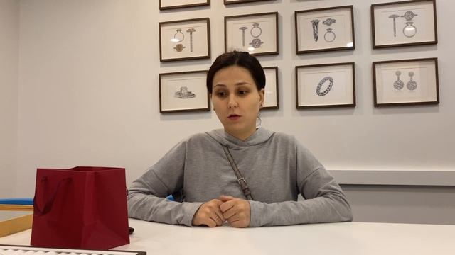 Отзыв Аси Боковой о заказе обручального кольца дорожка PIERRE смотреть онлайн