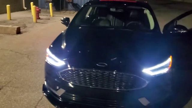 2018 Ford Fusion on 20 inch rims New upgrades. смотреть онлайн