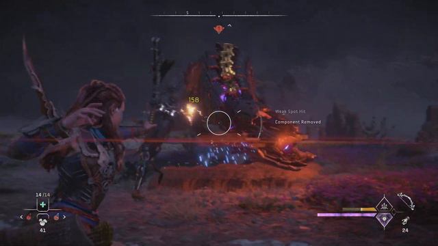Horizon Forbidden West | Tearing an Apex Thunderjaw Apart Piece by Piece, Hard, No Damage смотреть онлайн