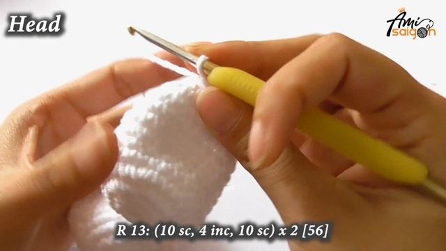 #355  | BT21 - Rj Sheep Amigurumi (1/3) | How To Crochet Amigurumi | Crochet Tutorial | @AmiSaigon