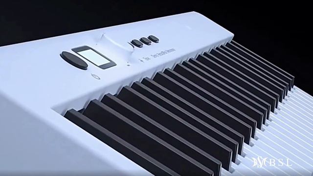 BSL BX-20 88 Keys Folding Piano Semi Weighted Keyboard With Bluetooth (BX20)