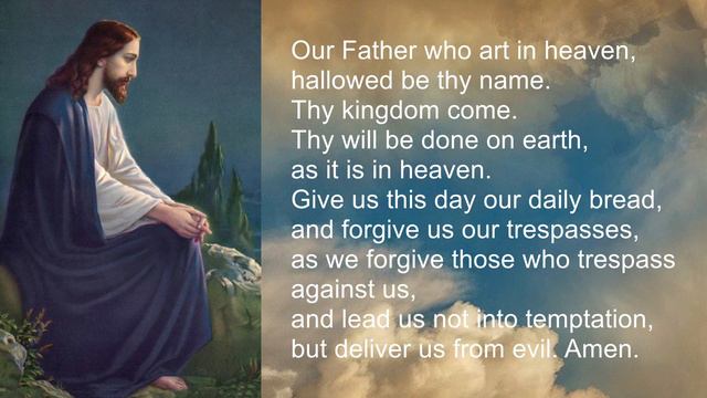 The Lord's Prayer - Our Father - Beautifully Recited with Music смотреть онлайн