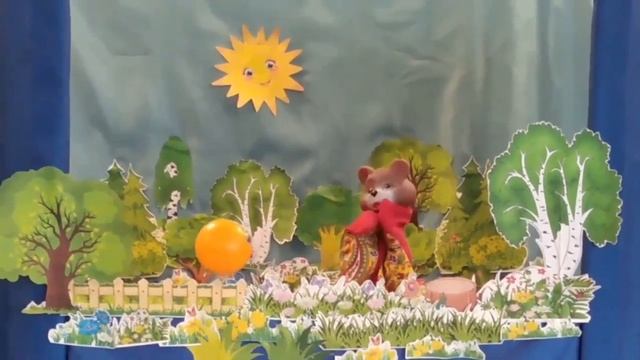 Кукольный спектакль - сказка Колобок смотреть онлайн