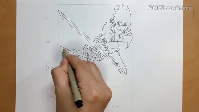 How to Draw Sasuke Uchiha from Naruto | How to draw anime | step by step | draw anime | Naruto смотреть онлайн
