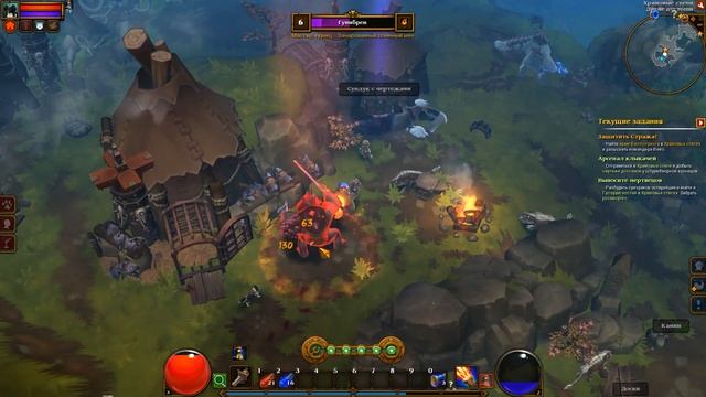 Полное прохождение игры Torchlight 2. Часть 3. "Секреты портального зверя". смотреть онлайн