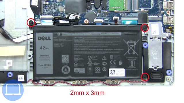 Dell Inspiron 15-3505 (P90F004) CMOS Battery How-To Video Tutorial