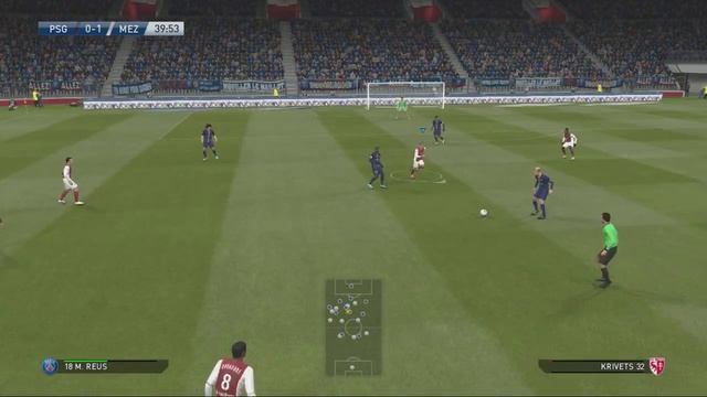 PES 15 BECOME A LEGEND[Сергей Кривец] #5[Гол в ворота ПСЖ] смотреть онлайн