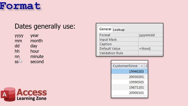 How to Change the Way Data is Displayed with the Format Property and Function in Microsoft Access смотреть онлайн