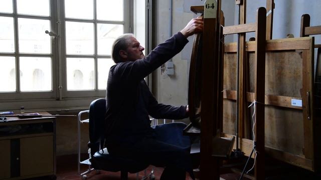 Restauration de tableaux pour l'exposition Madame Elisabeth смотреть онлайн