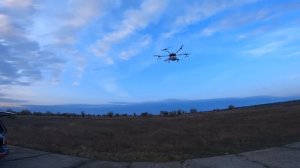 Собрал бюджетный агродрон, первые тесты