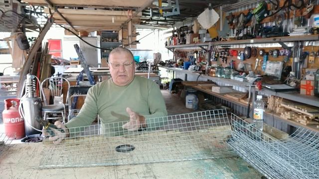 #02.1 Дверцы изготовление. К чертежам Клетка для кроликов МакляК-6.2 своими руками смотреть онлайн