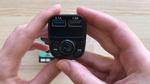 АВТОМОБИЛЬНЫЙ FM МОДУЛЯТОР X8 BLUETOOTH | ОБЗОР