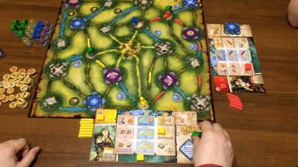 Играем в настольную игру Relic Runners (Охотники за реликвиями)