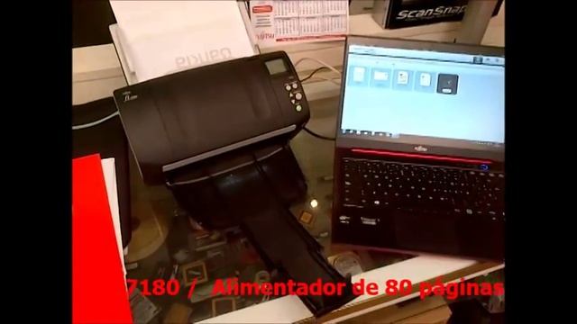 Escáner Fi Series fi-7180 tiendafujitsu.es смотреть онлайн
