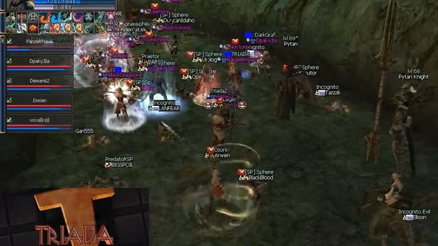 Lineage 2 C3 Darkrealm.ru Mass GVG in LoA. смотреть онлайн
