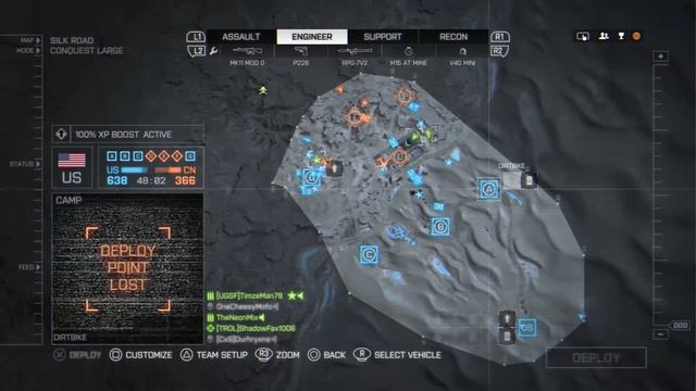 BATTLEFIELD 4 (PS4) - Road to Max Rank - Live Multiplayer Gameplay #492 - DENIIIIIIIIIEEDDDD! смотреть онлайн