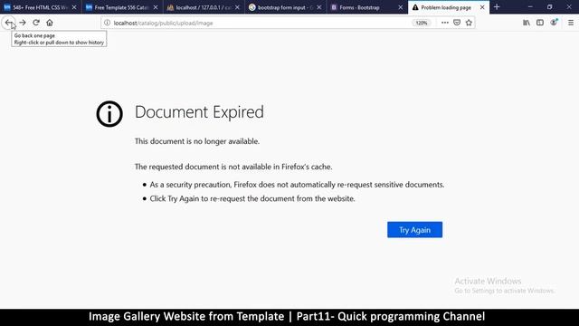 PHP Image gallery website from HTML template Tutorial Part11 | MVC OOP | Quick programming смотреть онлайн