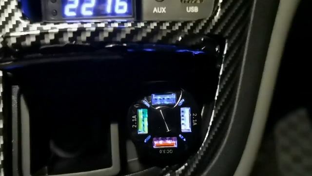 Автомобильное зарядное устройство с 4 USB-портами Бренд: #AUFU от Магазина: AUFU Official Store смотреть онлайн