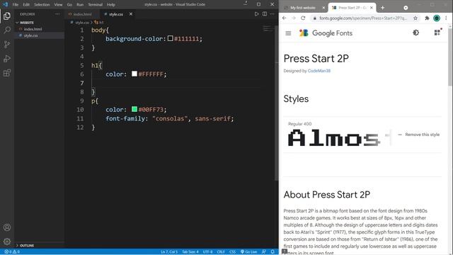 Learn CSS fonts in 3 minutes ? смотреть онлайн