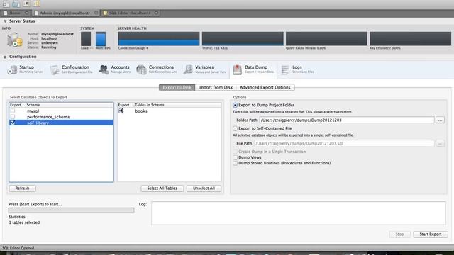 Using Data Dump Files with MySQL workbench смотреть онлайн