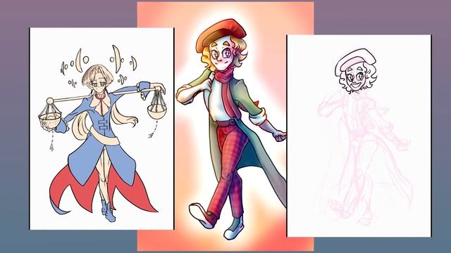 Звездные жители: Весы, Скорпион, Стрелец и Козерог - Speed Paint смотреть онлайн