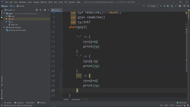 #Kotlin | use When عندما смотреть онлайн