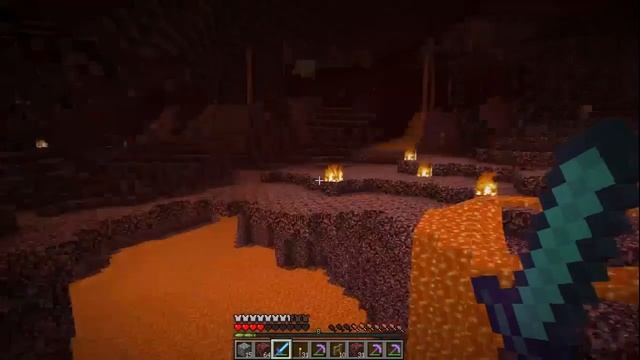 minecraft let's play с головой #16 война со свинозомби + слеза гаста смотреть онлайн