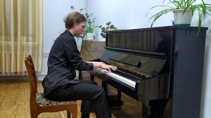 Дылдин Виктор.А.Кобылянский.Октавный этюд c-moll