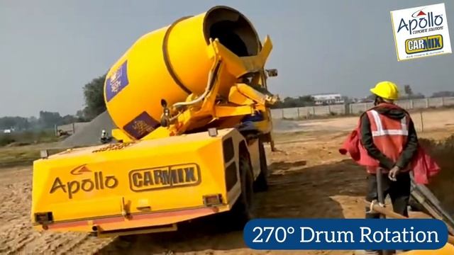 Apollo Carmix 4TT Self Loading Mobile Concrete Mixer смотреть онлайн