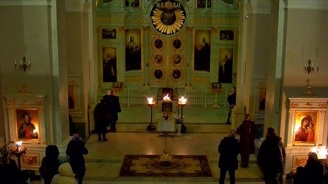 28.02.2023 18-00 Прямая трансляция в Храме Рождества Христова на Песках, Санкт-Петербург. смотреть онлайн