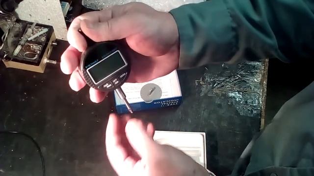 Добротный цифровой микрометр 0,001мм. Первое включение и реальная его работа без купюр. смотреть онлайн