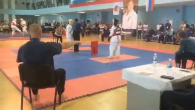 Владивосток Персенство киокусинкай каратэ 2015 финал Шевчук Татьяна смотреть онлайн